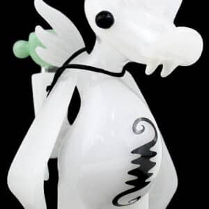 6" Vampire Duck Glass Art Water Pipe