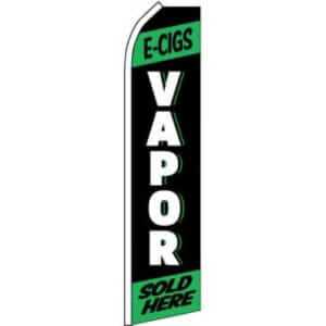 Vapor Windless Business Bow Swooper Feather Flag No Pole