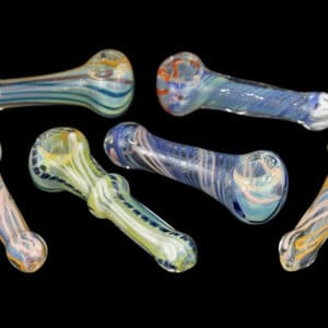6ct 4" Fuming Vertigo Hand Pipe Assortment