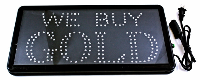 LED Sign We Buy Gold
