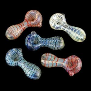 10ct 3" Fuming Raked Marble Hand Pipe Assortment
