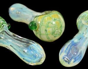 4ct 4" Web Fuming Marble Spoon Hand Pipe