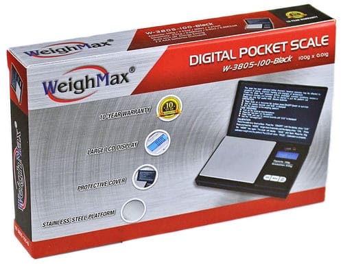 WeighMax 100g x 0.01 Digital Pocket Scale - Image 3