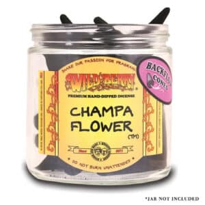 Wild Berry Backflow Incense Cones 25pk - Champa Flower