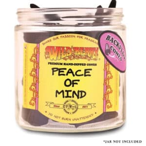 Wild Berry Backflow Incense Cones 25pk - Peace of Mind