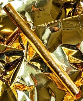 Wu-Tang x Shine 24K Gold Rolling Papers - King Size 3-Sheet pack