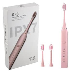Sonic Electric Toothbrush X-3 - Pink