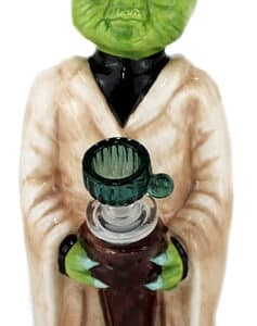 8" Ceramic Water Pipe - Yoda