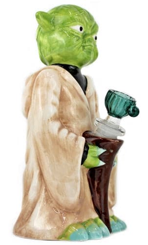 8" Ceramic Water Pipe - Yoda