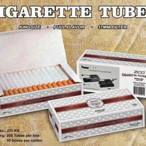 Zico Filtered Cigarette Tubes - King Size 50ct