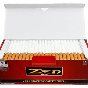 Zen Cigarette Tubes - King Size - Regular - Master Case