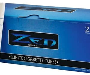 Zen Cigarette Tubes - King Size - White - Master Case