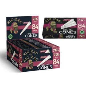 Zig Zag Pre-Rolled Ultra Thin Cones 70s Size 12pk