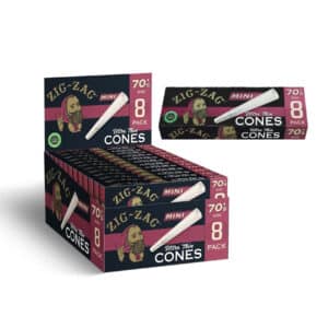 Zig Zag Pre-Rolled Ultra Thin Cones 70s Size 18pk