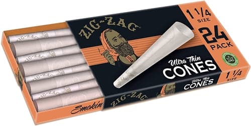 Zig Zag Pre-Rolled Cones 1 1-4 12pk