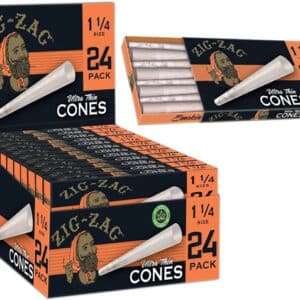 Zig Zag Pre-Rolled Cones 1 1-4 12pk