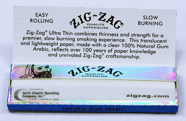 Zig Zag Rolling Paper - 1 1-4 Ultra Thin - Image 3