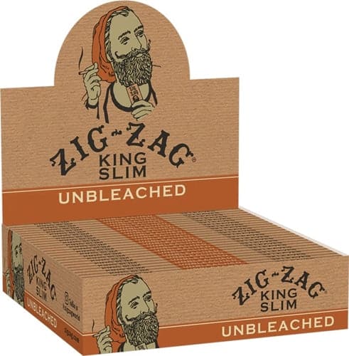 Zig Zag Rolling Paper - Unbleached King Size - Image 3