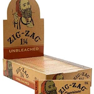 Zig Zag Rolling Paper - Unbleached 1 1-4