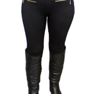 C-Mode Leggings with Zipper Pockets Size - One