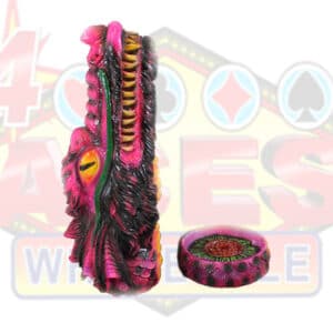 12" Vertical Dragon Head Incense Burner