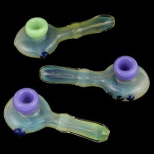3ct 4" Fresnel Fuming Marble Peace Pipe