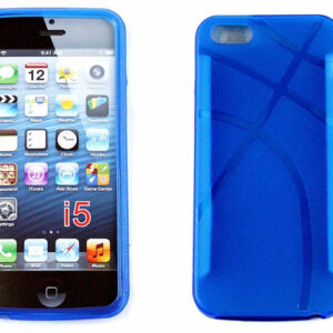 iPhone 5 Protective Cover Anchor Design-Blue