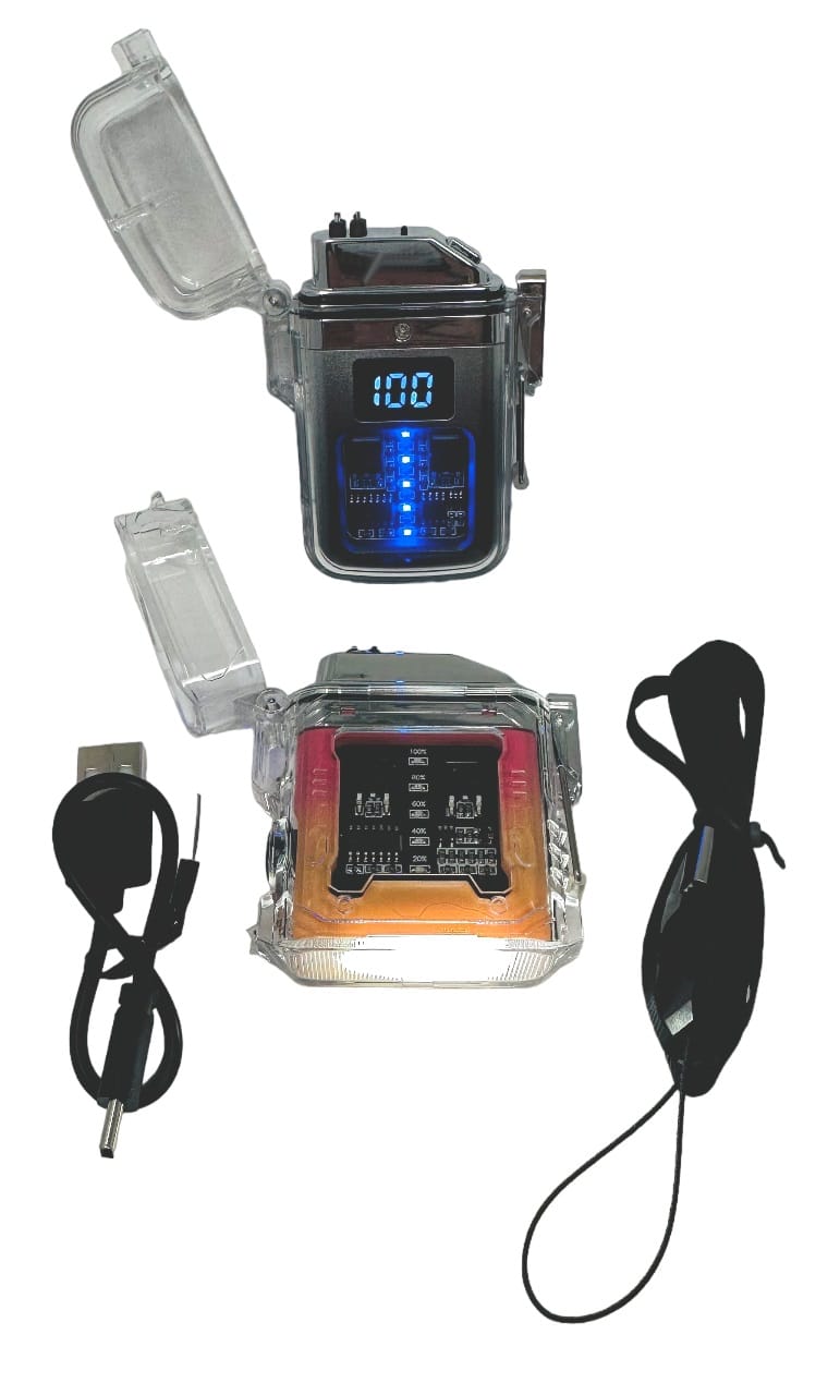 Scorch Torch Dual Arc Usb Rechargeable Lighter Flashlight 6pk 61708