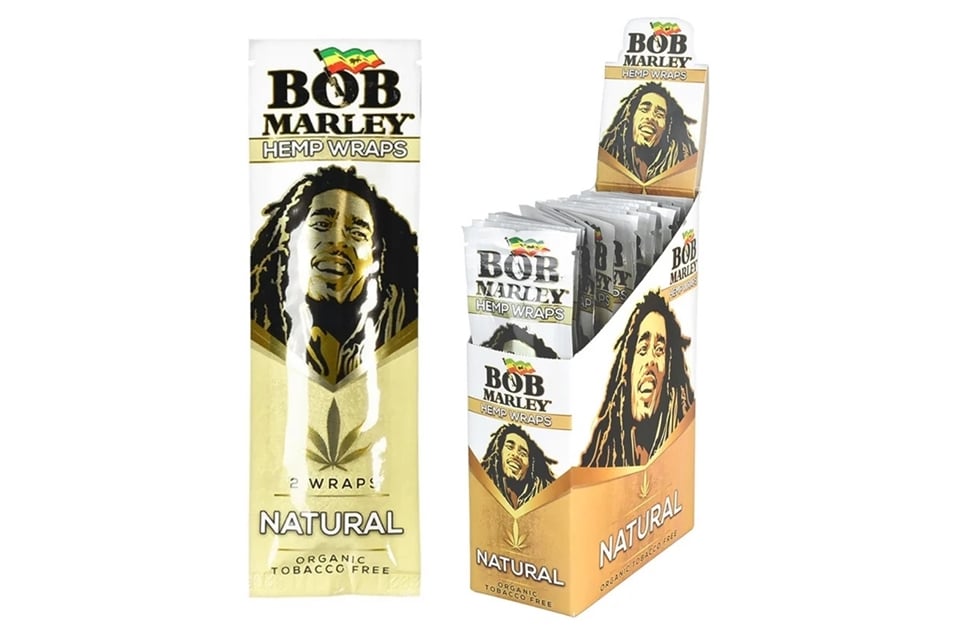 Bob Marley Hemp Wraps - Natural