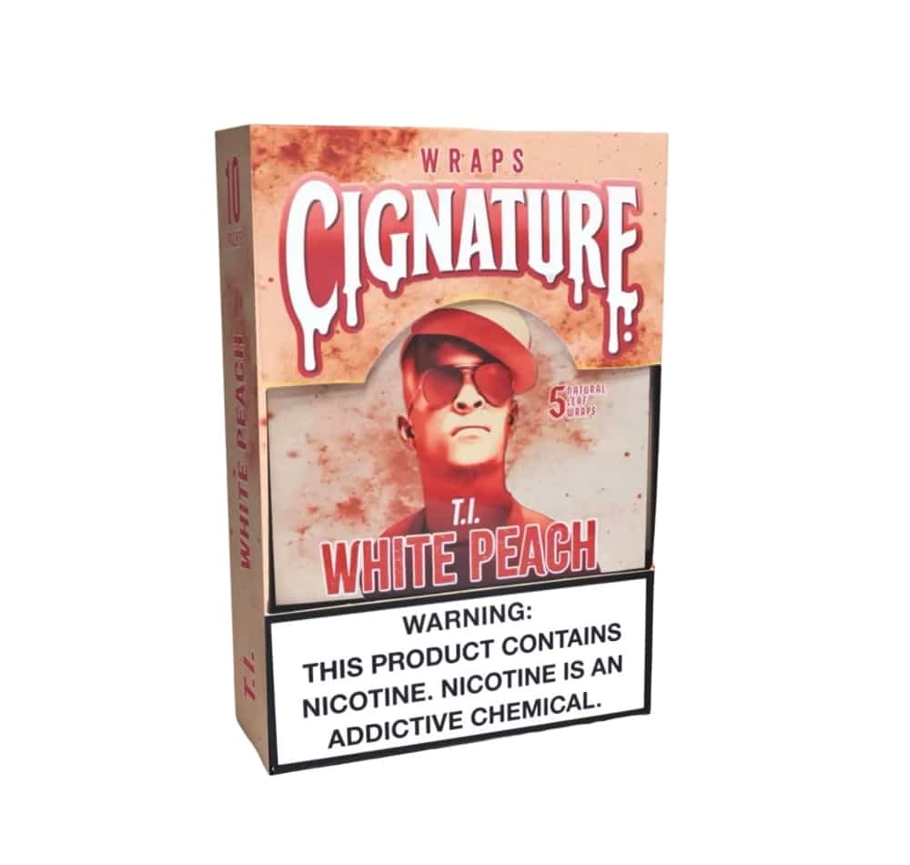 Cignature Wraps by T.I. 10pk - White Peach