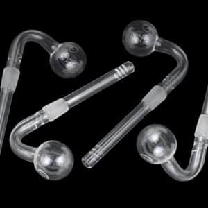 4ct Diffused 14mm Glass On Glass Oil Burner