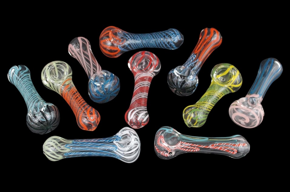 20ct 4" Harvest Spoon Hand Pipe Assortment