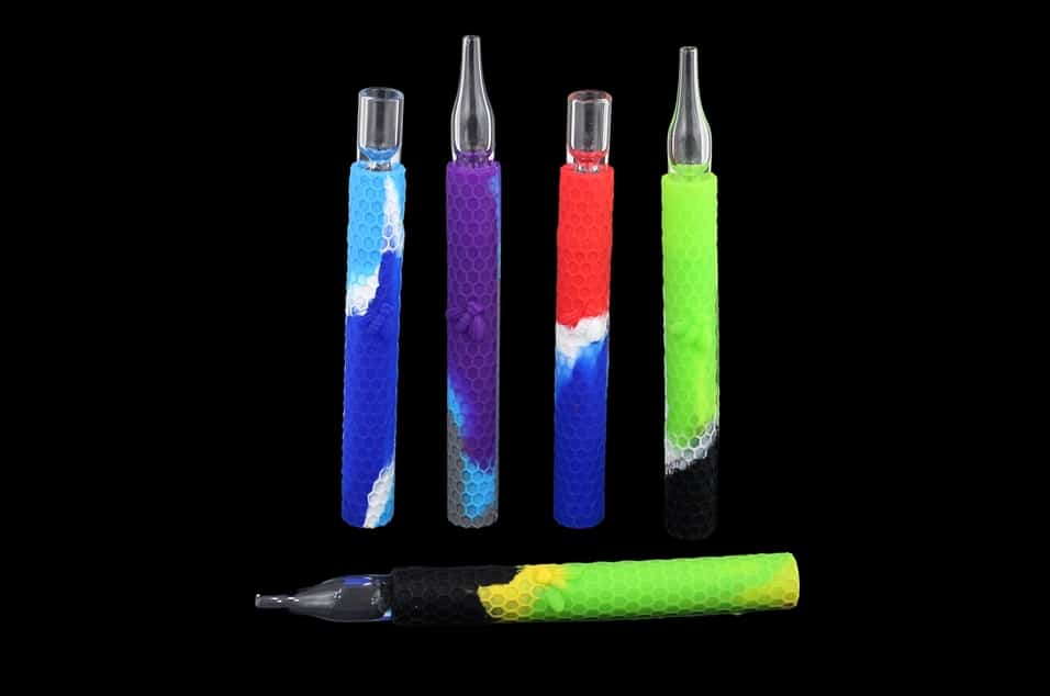 10ct Silicone Chillum Nectar Collector