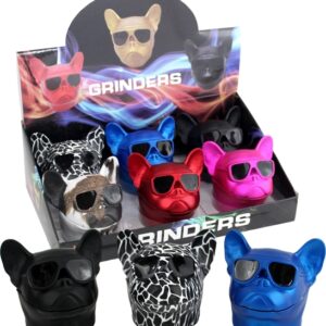 Pug with Sunglasses Grinders 6pk