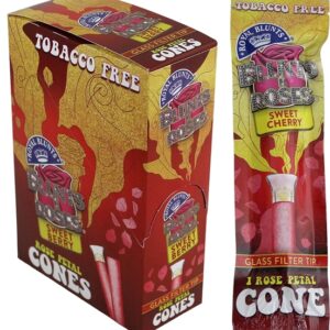 Royal Blunts N Roses – Cones with Glass Tips – Sweet Berry