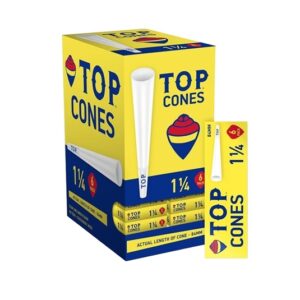 Top Cones – 1 1/4 (84mm) 24x10pk