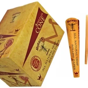 Hornet 78mm Hemp Cones - 1 1/4 24x6pk