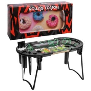 Cone Loader Rolling Tray Console