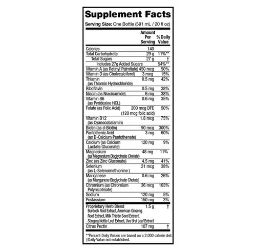 Detoxify XxtraClean 20oz Tropical Flavor