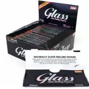Glass Clear Rolling Papers - King Size