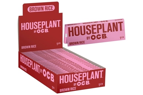 Houseplant OCB 1 1/4 Rolling Papers - Brown Rice
