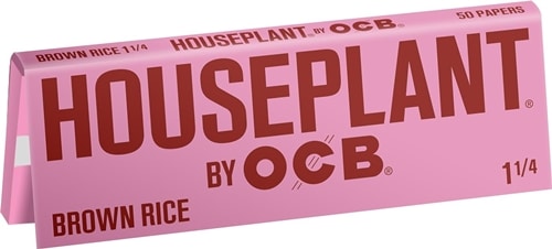 Houseplant OCB 1 1/4 Rolling Papers - Brown Rice - Image 3