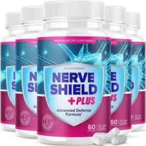 (5 Pack) Nerve Shield Plus Pills Original Supplement Advanced Nerve Formula (300 Capsules)