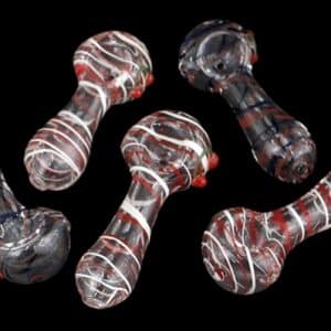 10ct 3.5" Spiral Art Spoon Hand Pipe Assortment
