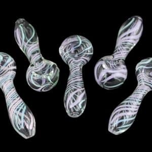 10ct 3" Swirl Spoon Hand Pipe Assortment