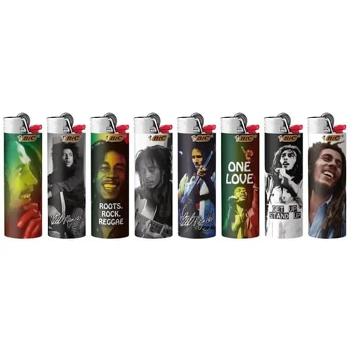 Bic Lighters 50pk - Bob Marley