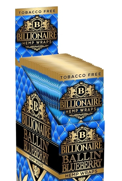 Billionaire Hemp Wraps – Ballin Blueberry