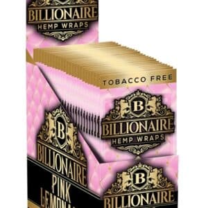Billionaire Hemp Wraps - Pink Lemonade