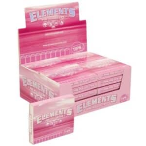 Elements Pink Pre Rolled Tips