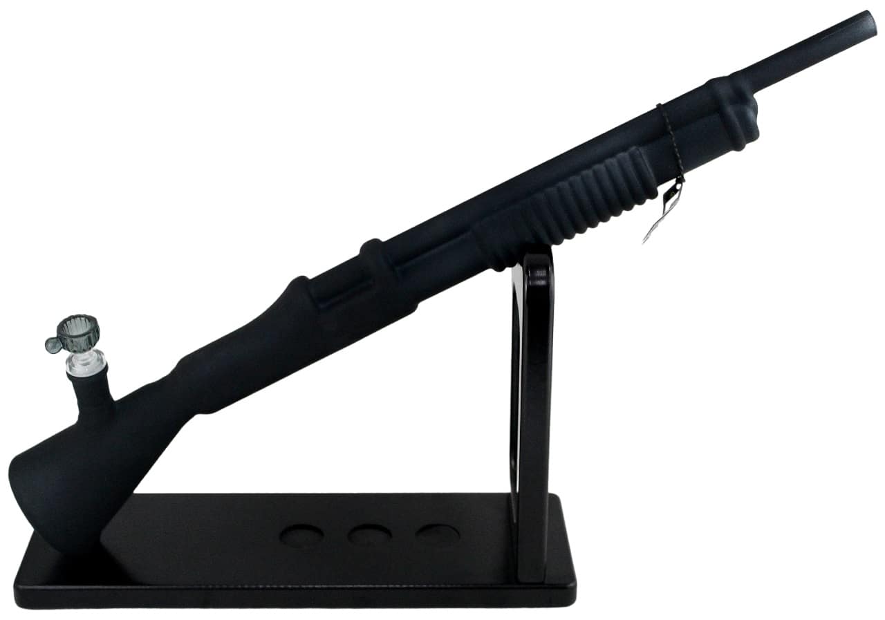 23" Shotgun Beaker Water Pipe with Stand